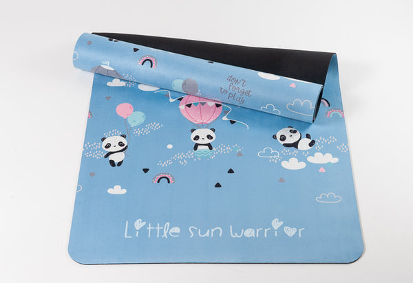 Cute Pandas Kids Yoga Mat