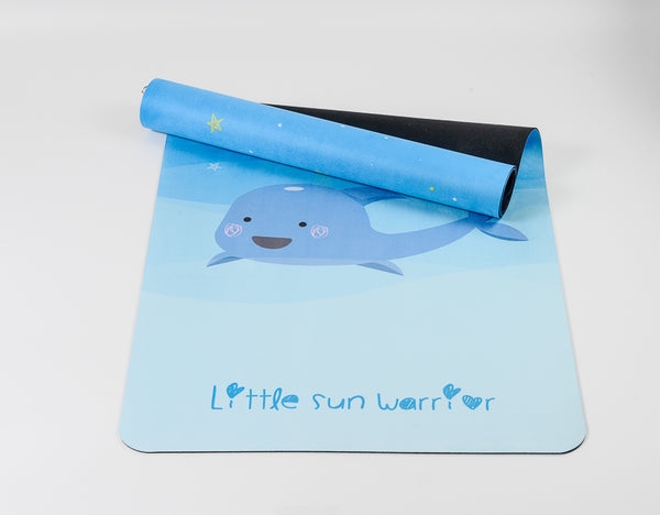 Ocean And Dolphin Kids Yoga Mat