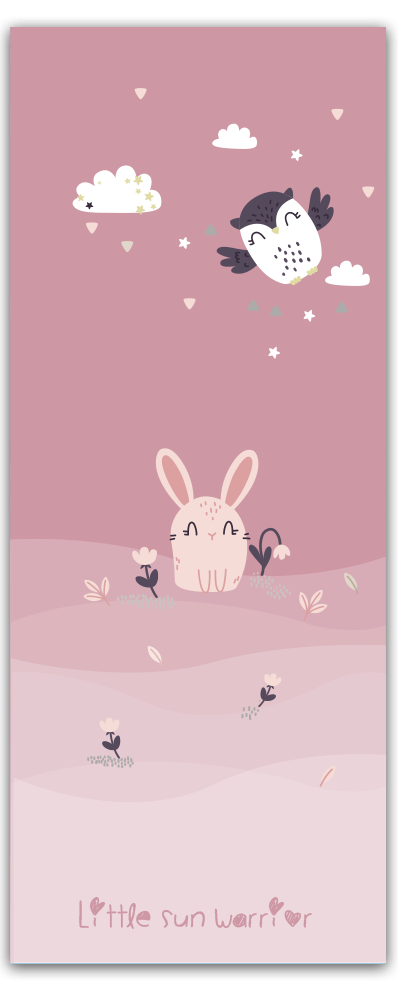 Bunny & Owl Kids Yoga Mat